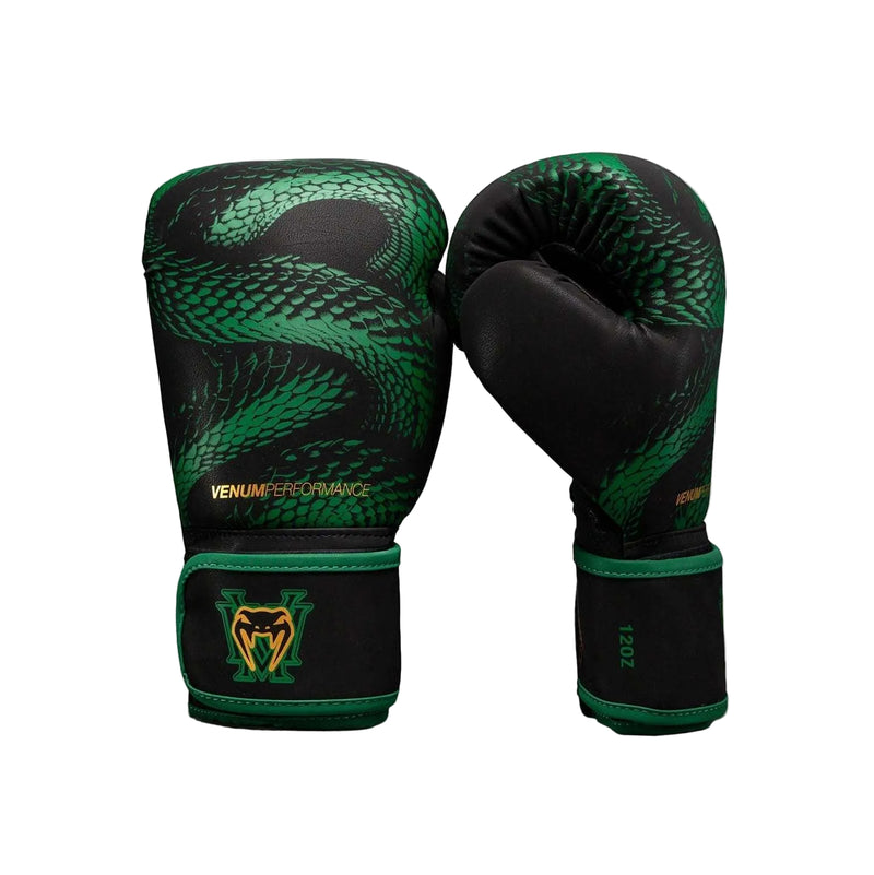 Gants de boxe Venum Matupa sparring & sac- Noir/Vert/Or