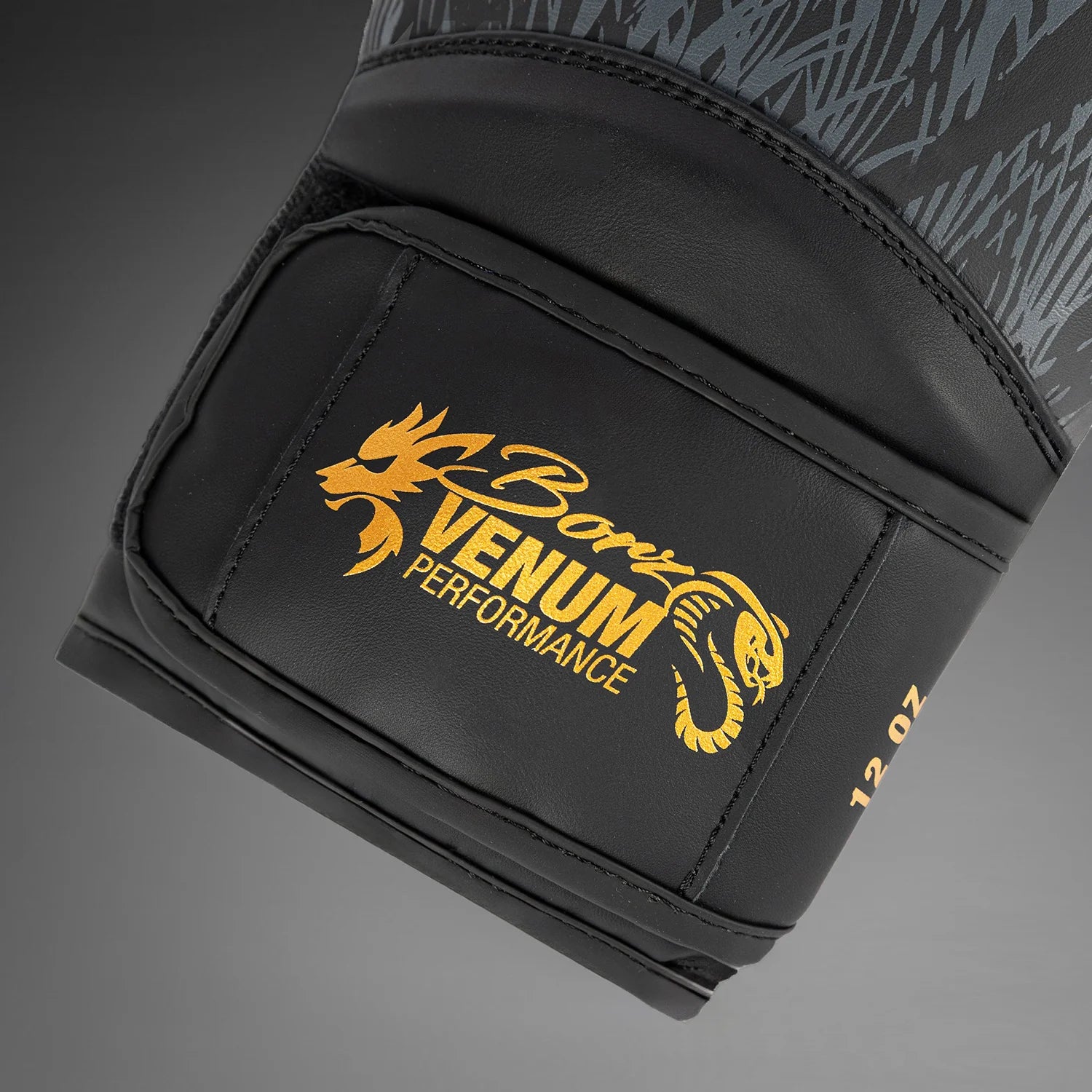 Gants boxe Venum x Chimaev Wild Borz Noir/Or – Édition Limitée