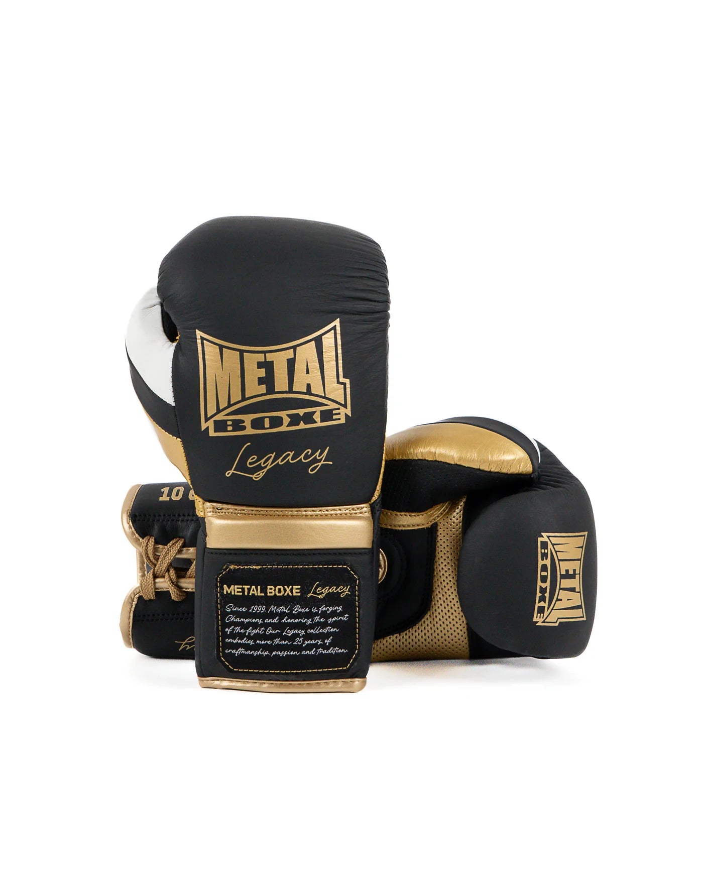 Gants de Boxe Legacy mousse Metal Boxe - Noir