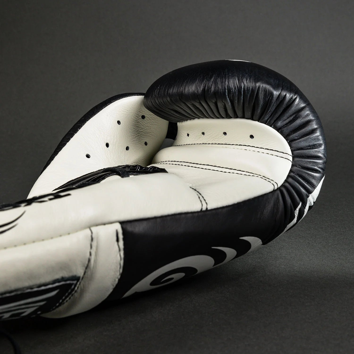 Gants de Boxe Pro avec lacets Venum Giant 2.0 Mike Tyson - Noir/Blanc