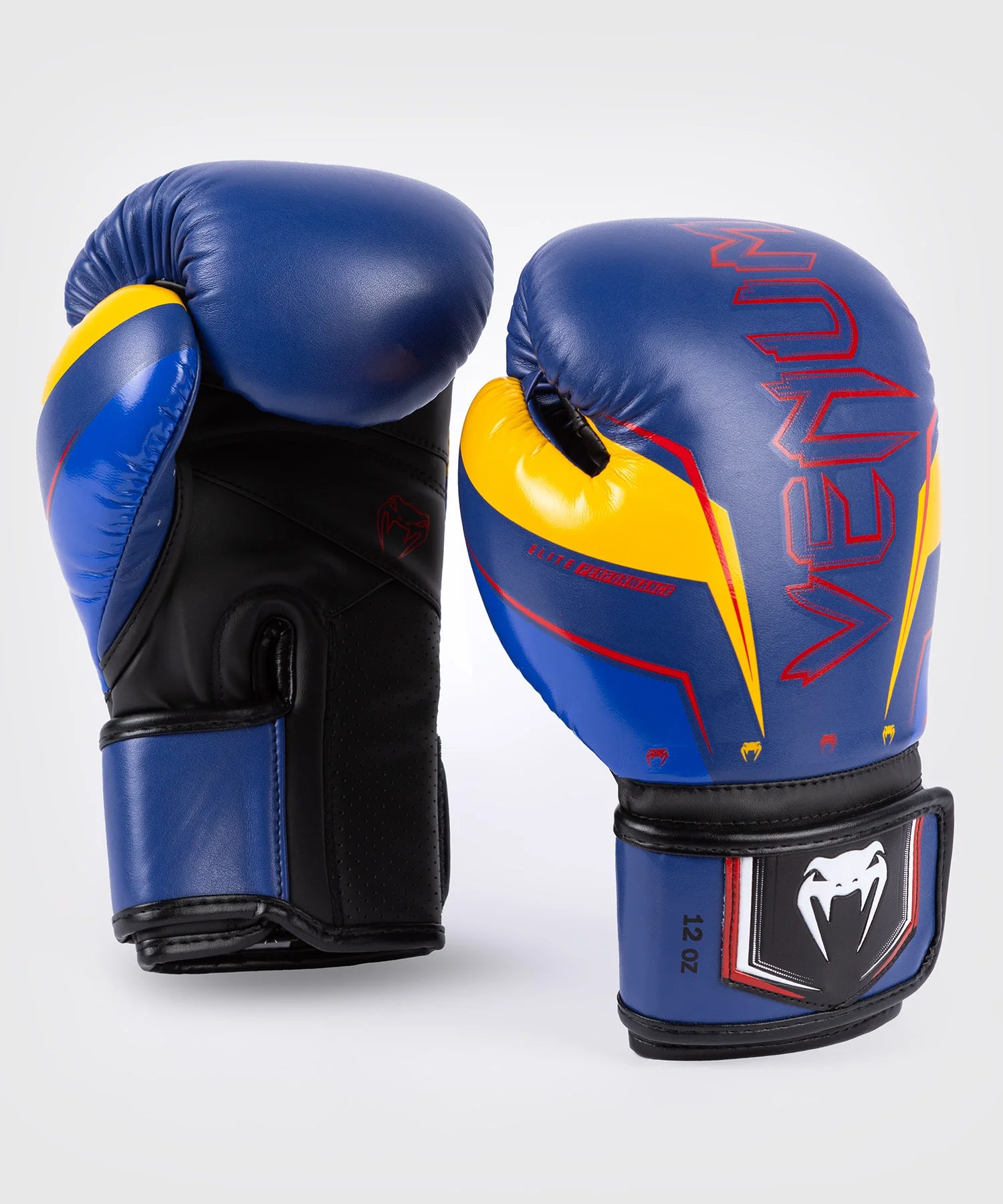 Gants de Boxe Venum Elite Evo - Bleu/Jaune