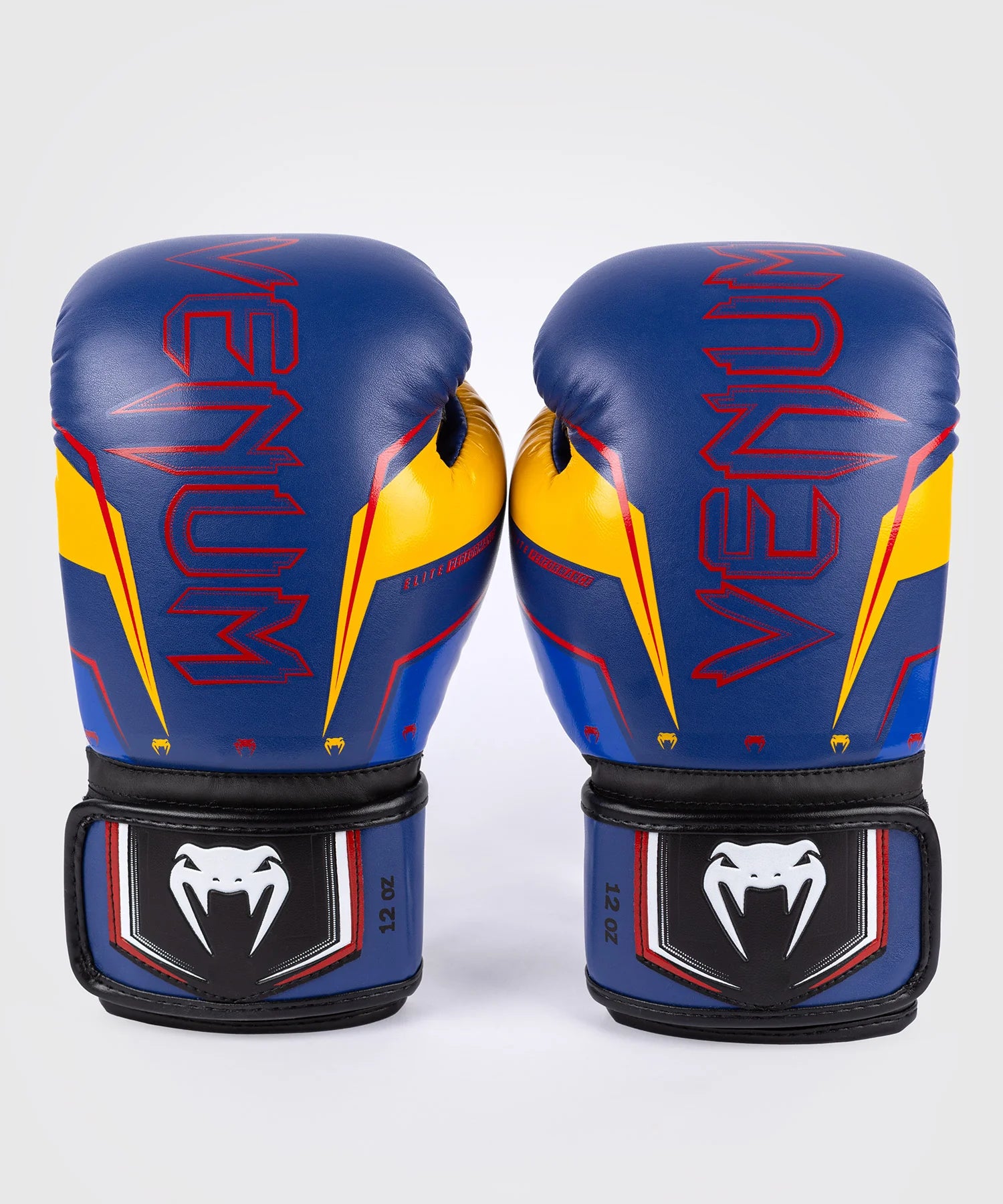 Gants de Boxe Venum Elite Evo - Bleu/Jaune