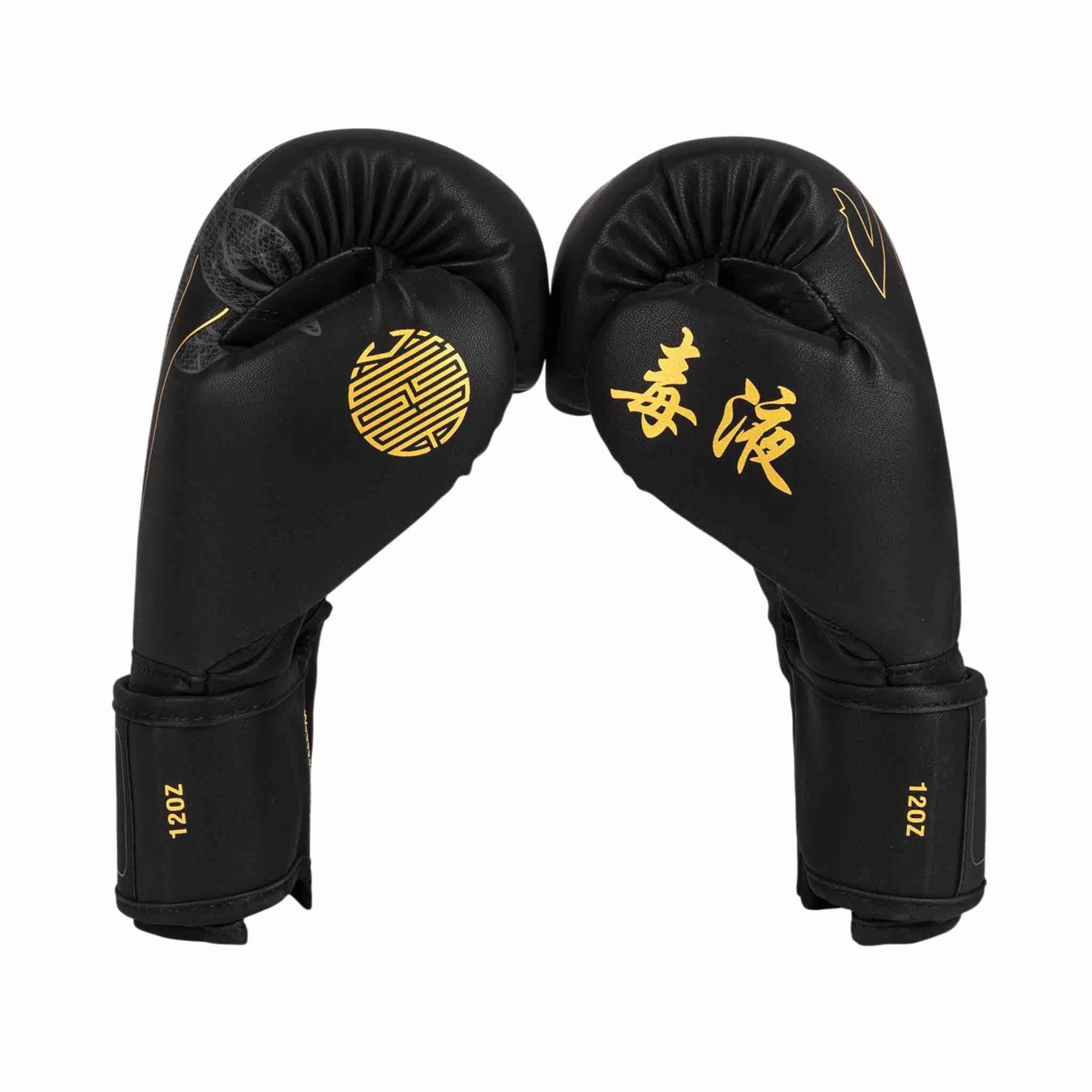 Gants de Boxe Venum Serpenti – Noir/Argent/Or