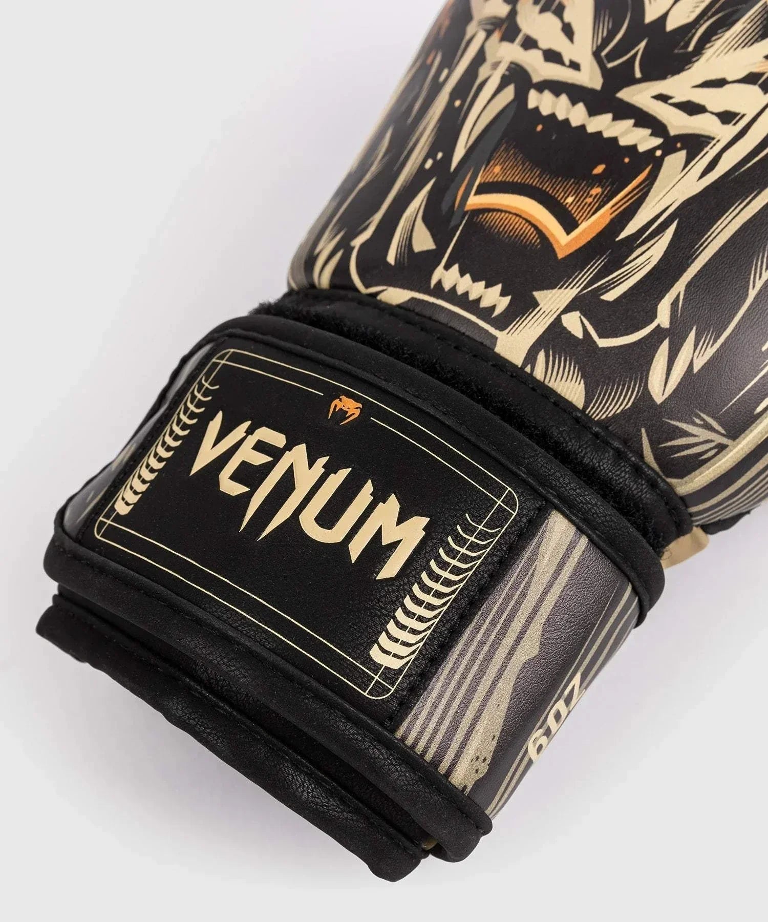 Gants de Boxe Venum Tiger Enfants - Noir/Orange Néon