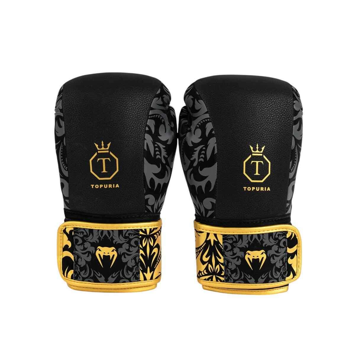 Gants de Boxe Venum x Ilia Topuria Unmatched - Black/Or