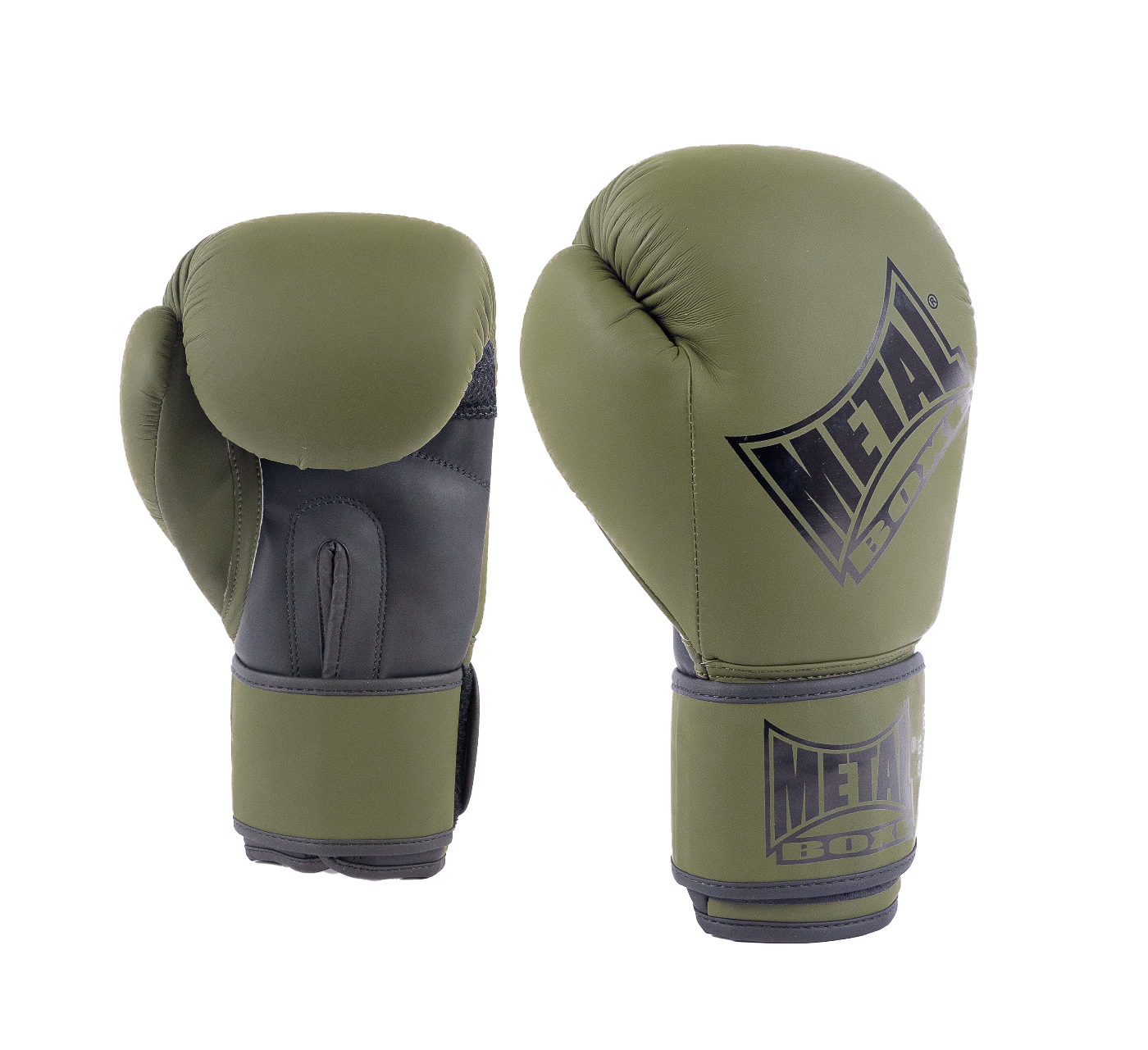 Gants de Boxe entraînement Metal Boxe MB200 - Kaki