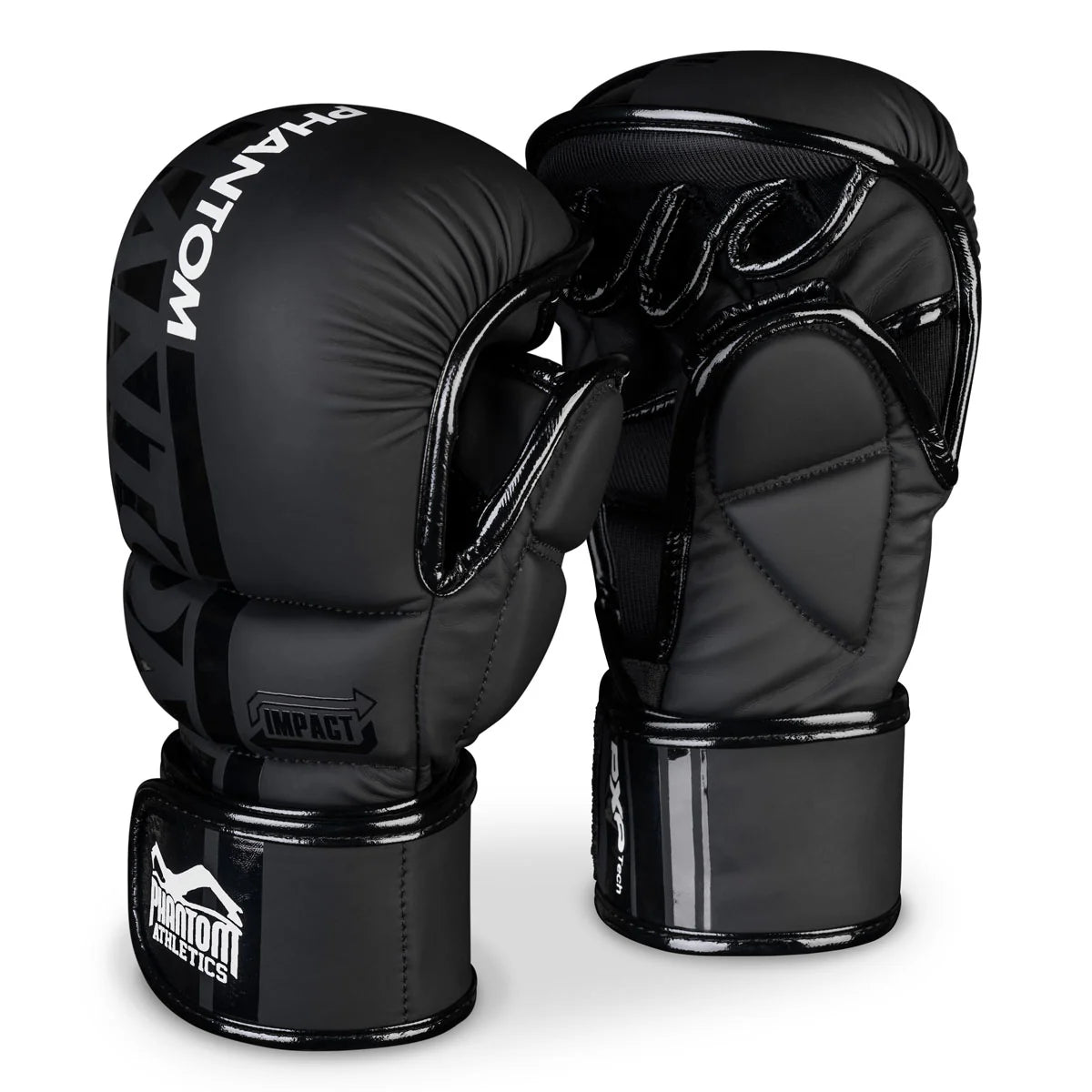 Gants de MMA APEX Sparring - Phantom Athletics - Noir