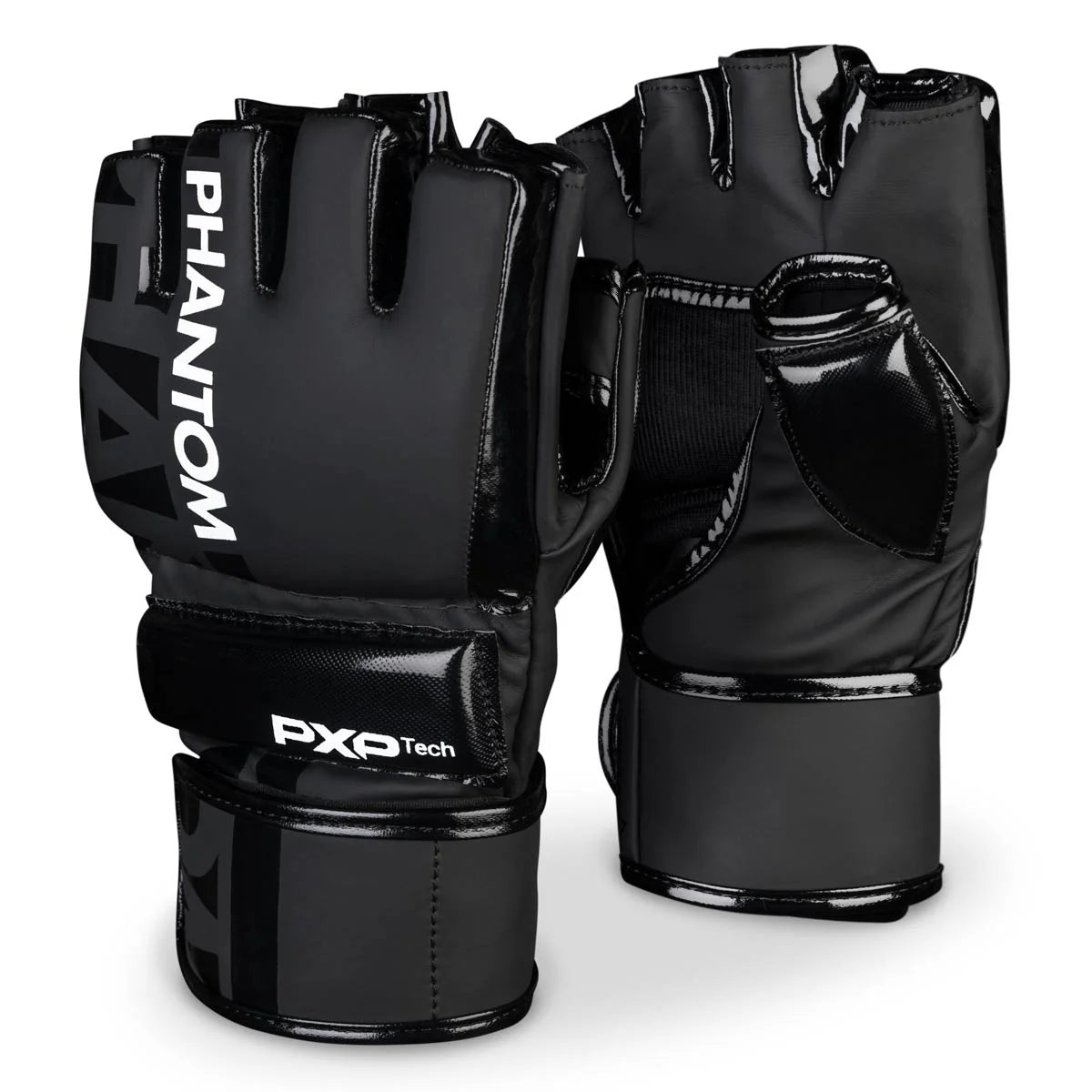 Gants de MMA APEX hybrid - Phantom Athletics - Noir