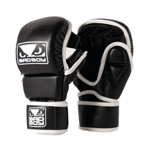 Gants de MMA Sparring Bad Boy - Noir/Blanc