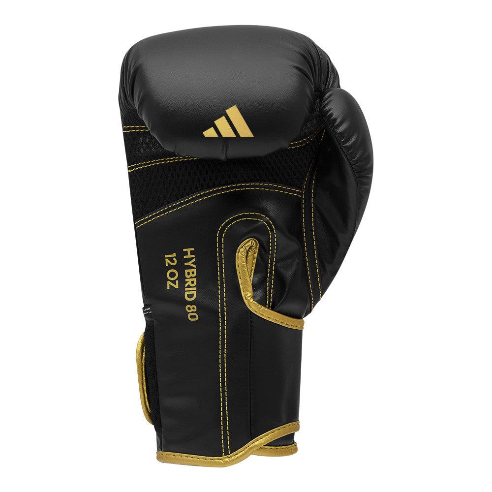 Gants de boxe Adidas Hybrid 80 - Noir/Or