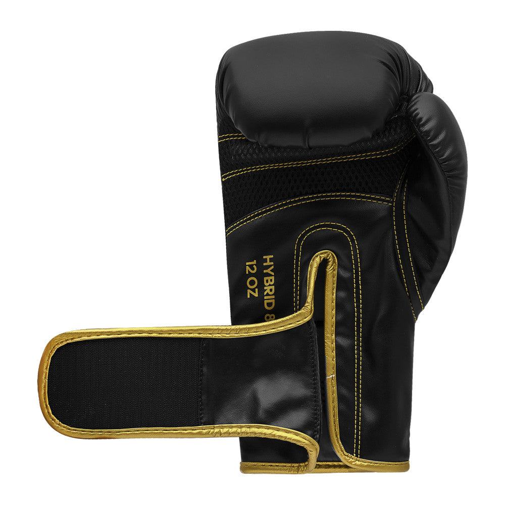 Gants de boxe Adidas Hybrid 80 - Noir/Or