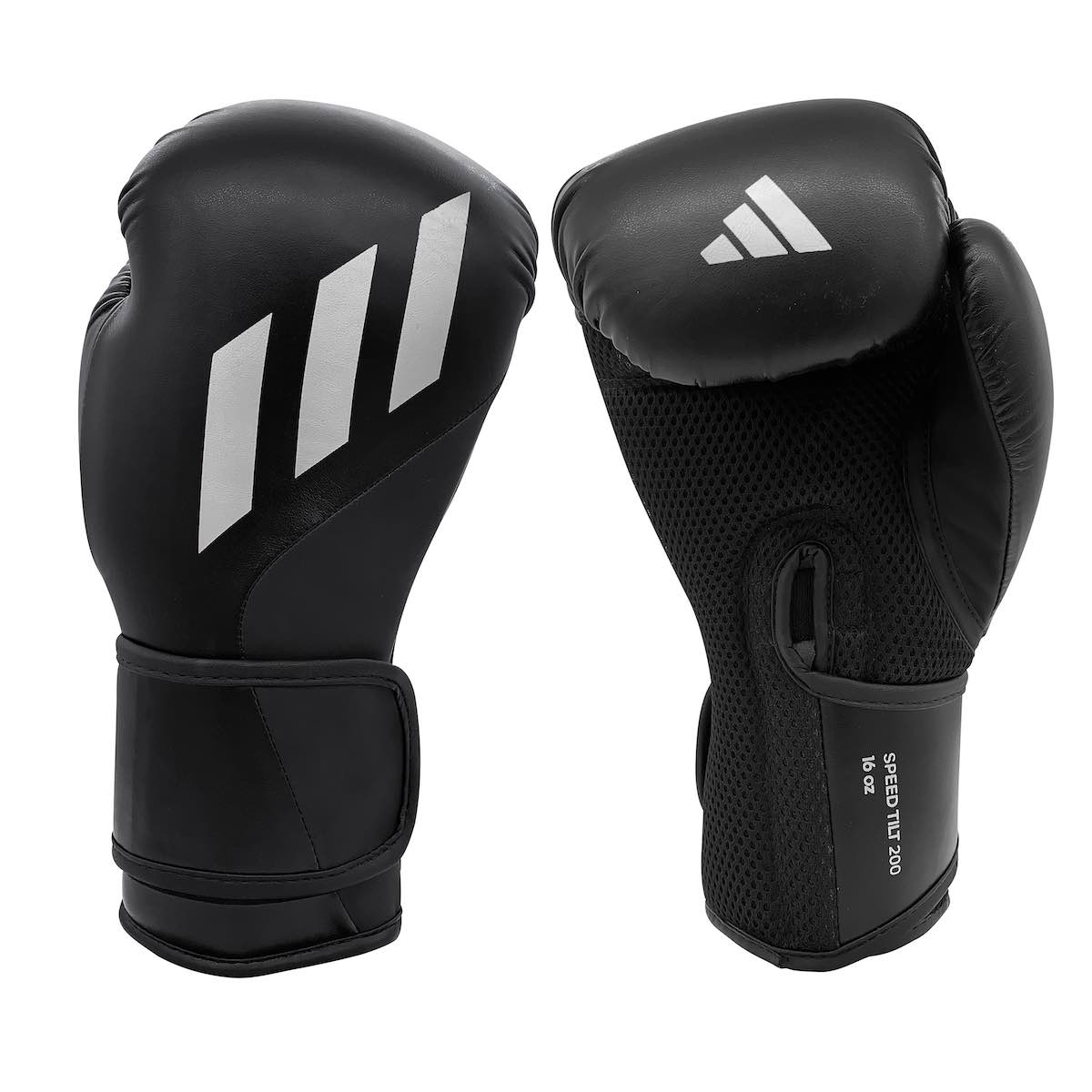 Gants de boxe Adidas Speed Tilt 200 - Noir/Gris