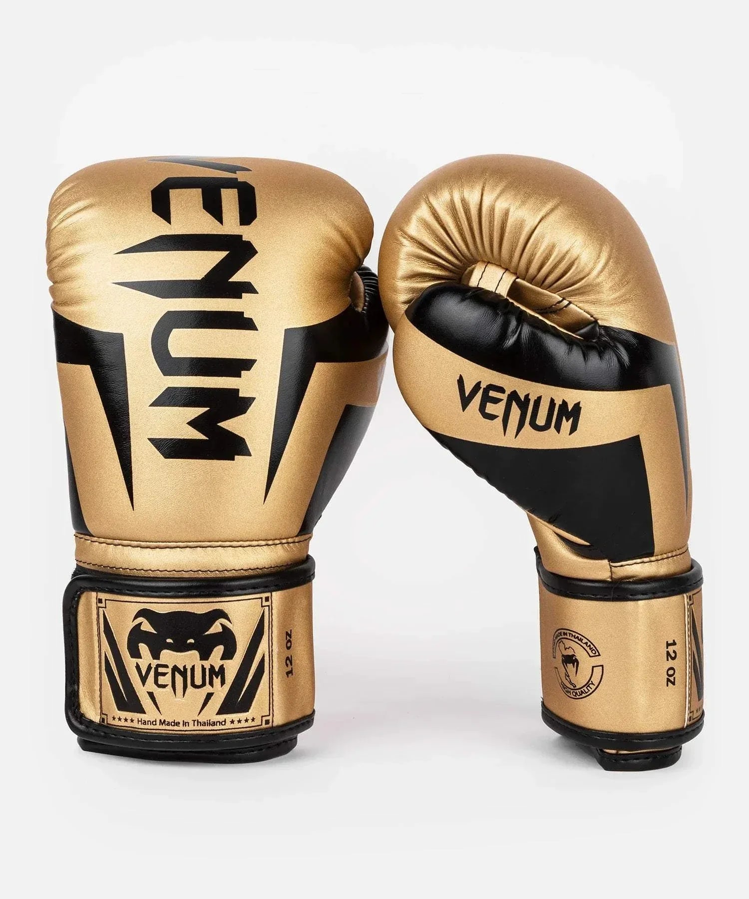 Gants de boxe Venum Elite Or Noir