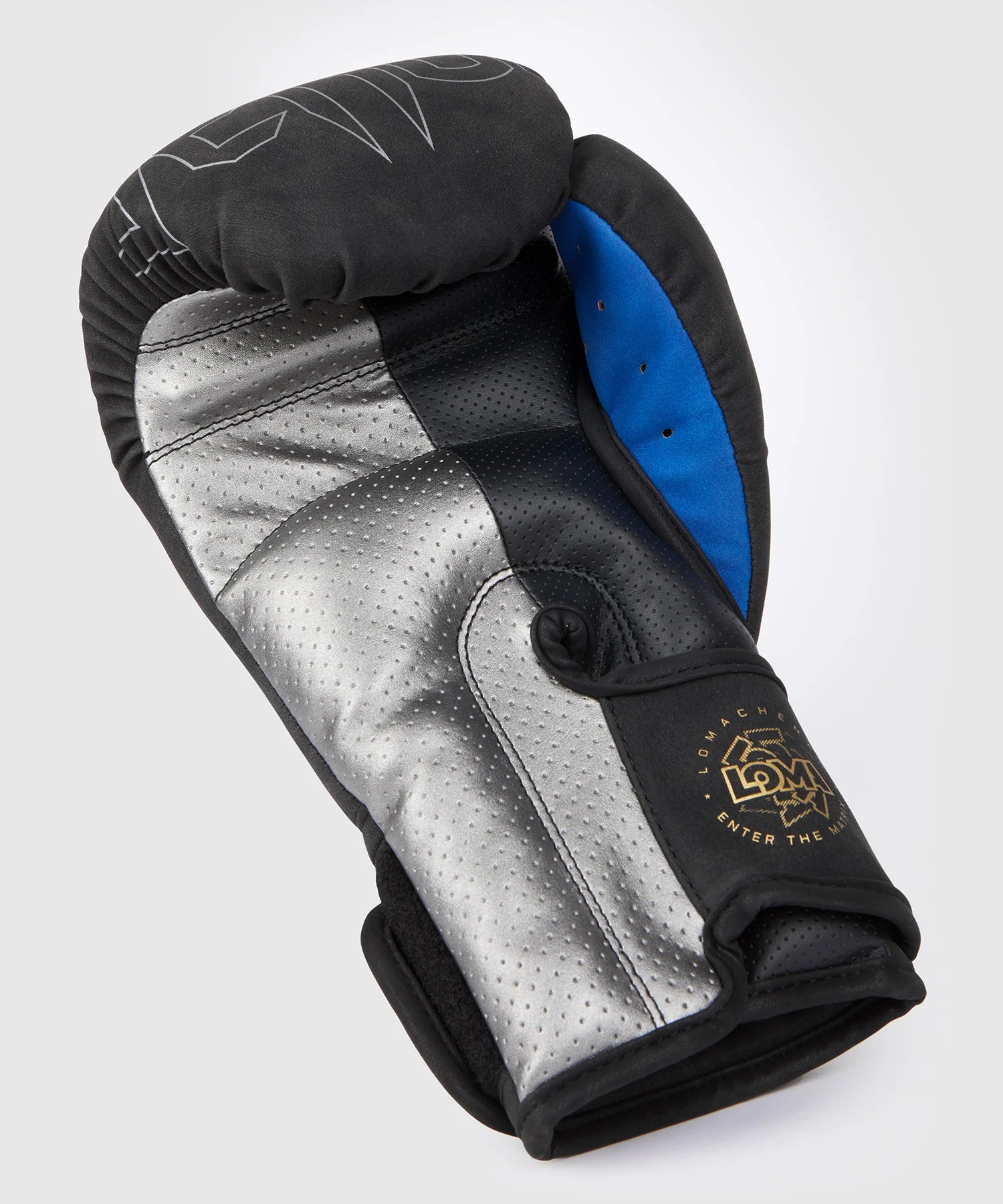 Gants de boxe Venum Loma Classic - Noir/Bleu