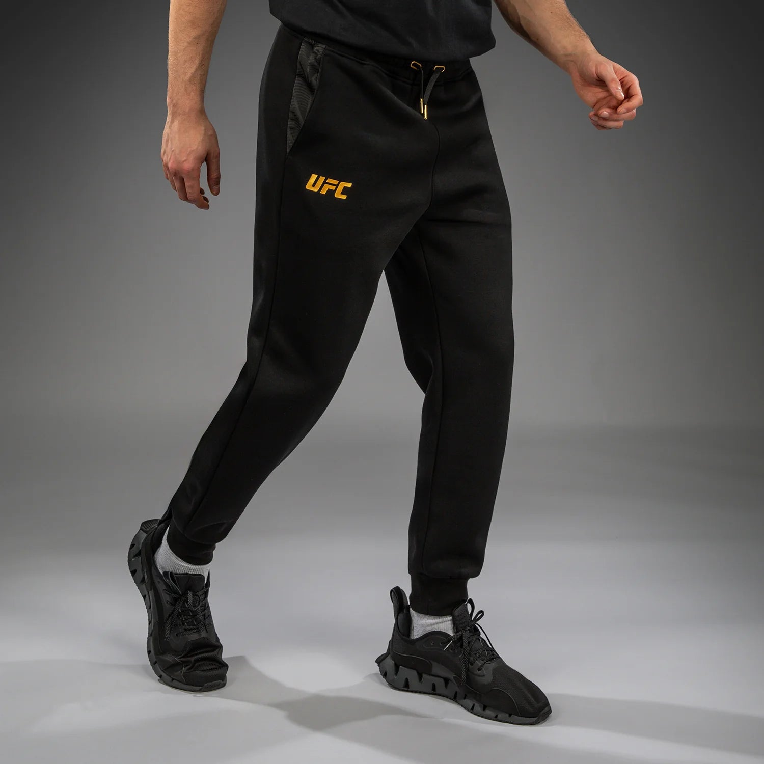 Joggers Venum UFC Zenith Replica Black/Gold – Officiel UFC
