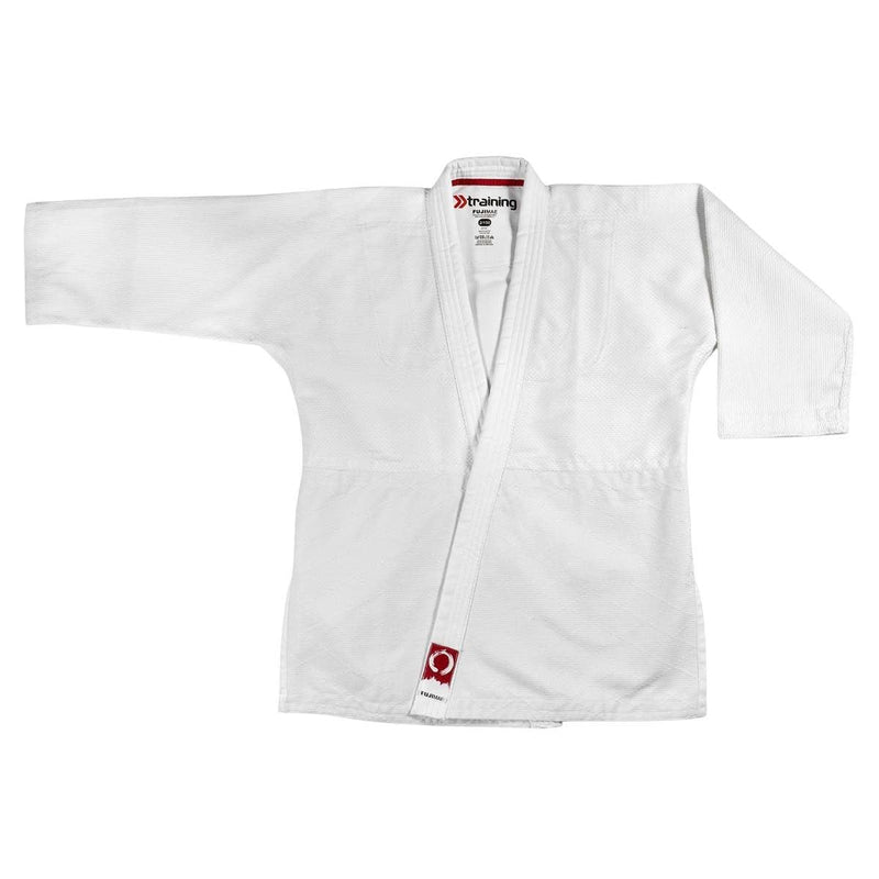 Veste Aïkido FUJIMAE Training – Blanche, résistante et confortable