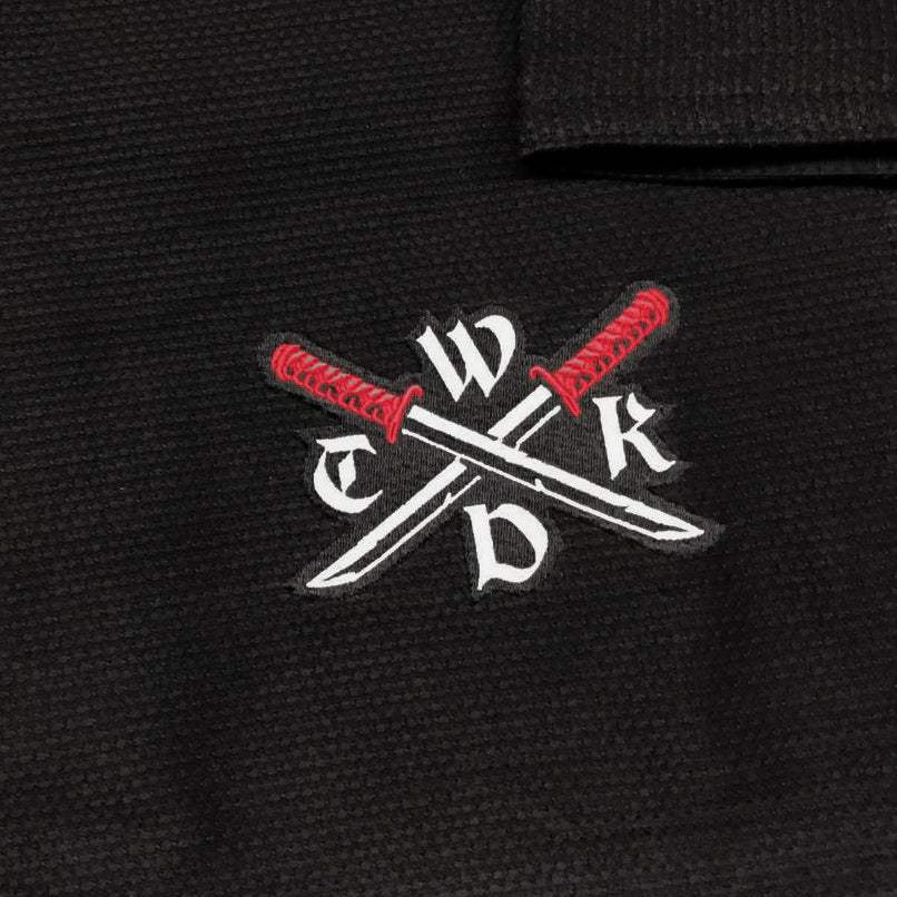Kimono de JJB Wicked One GI SAMURAI noir robuste et confortable pour le jiu-jitsu brésilien