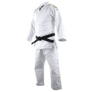 Kimono de judo Adidas J690 Quest – 690 g/m² - Blanc - Bandes Or