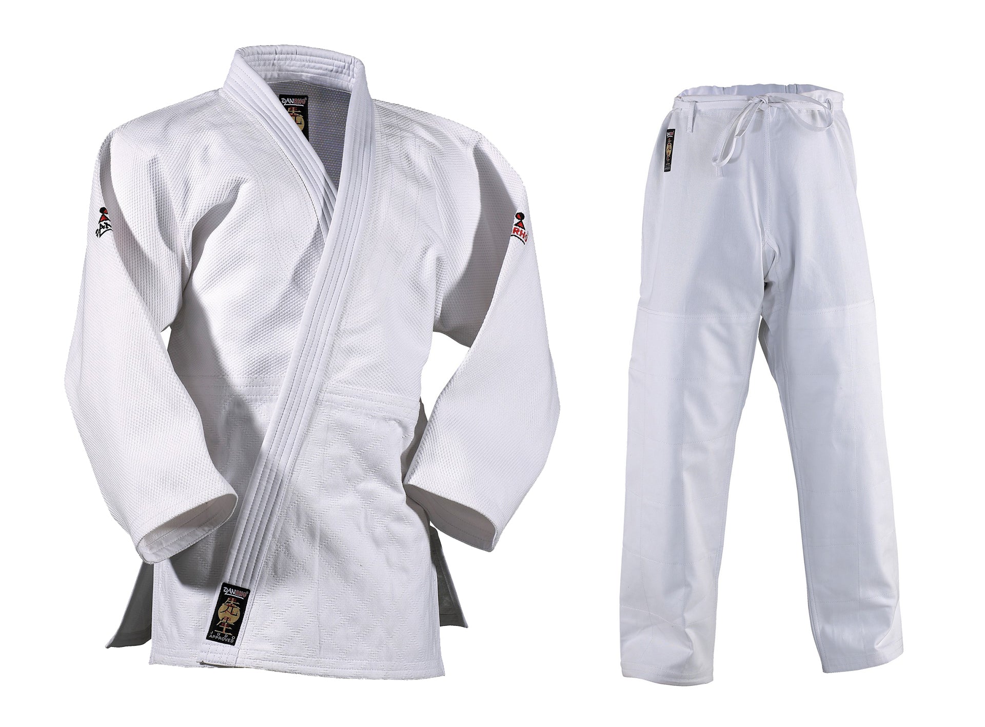 Kimono de Judo, Judo-Gi Senseï Danrho Slim (coupe étroite) - Blanc