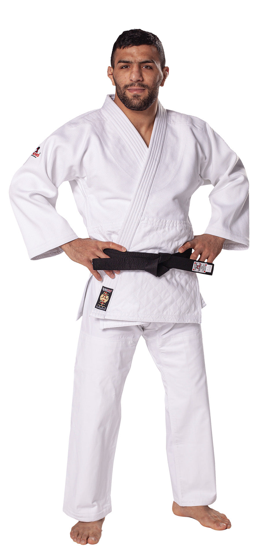 Kimono de Judo, Judo-Gi Senseï Danrho Slim (coupe étroite) - Blanc