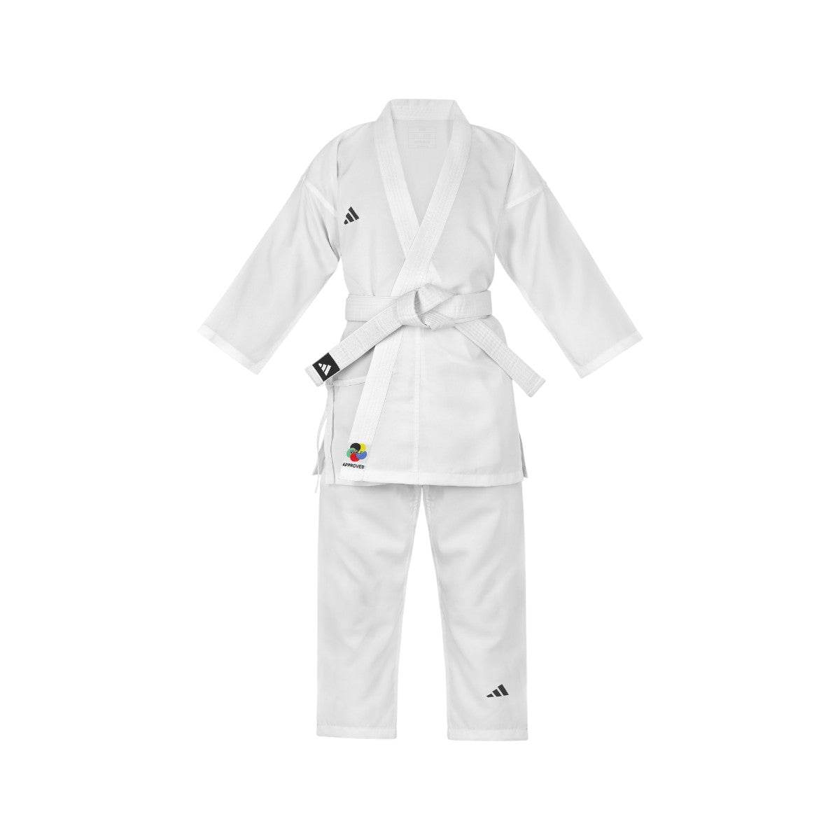 Kimono Karaté Enfant adidas K150 – Léger, Respirant et WKF face