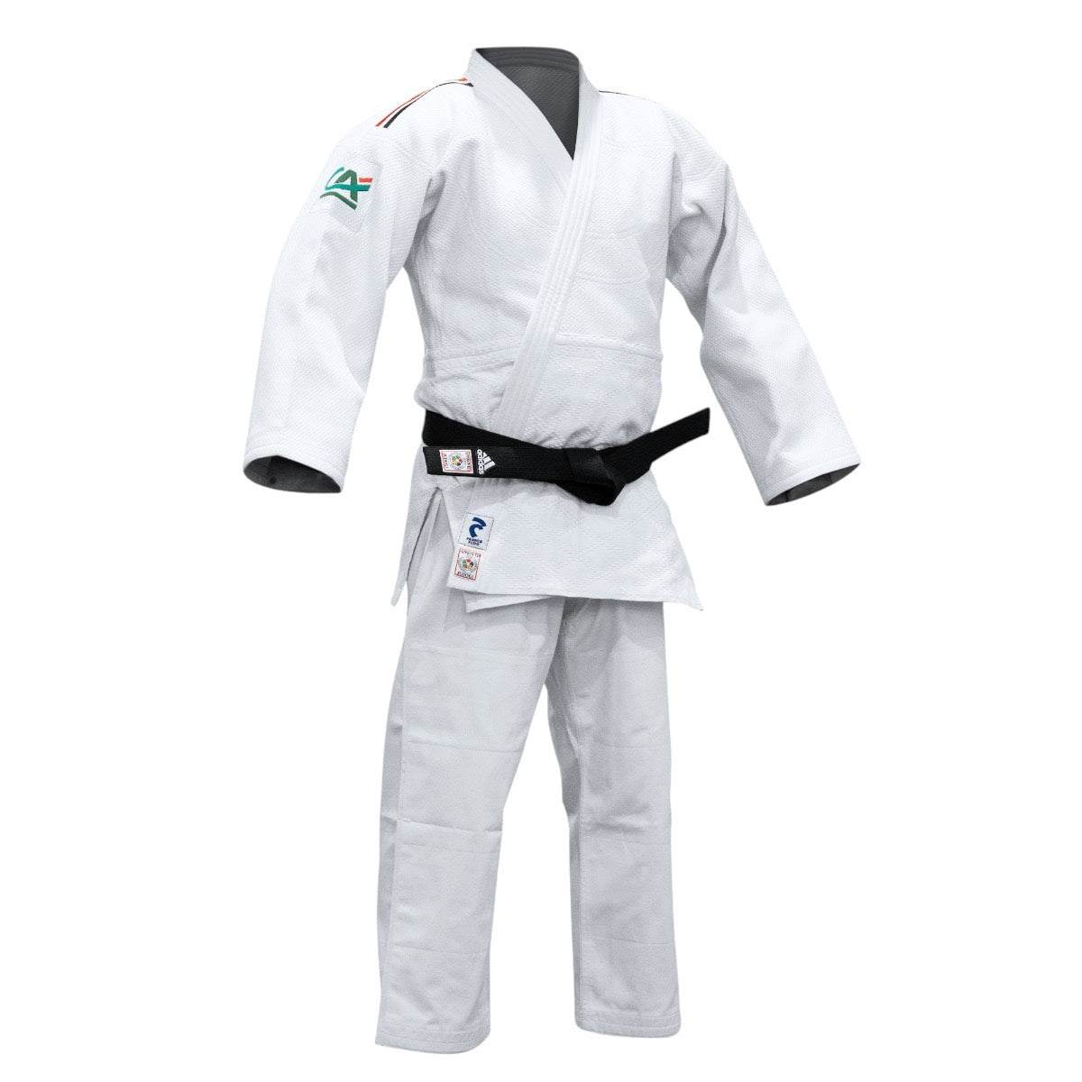 Kimono de judo Adidas Replica Equipe de France Champion IJF Blanc