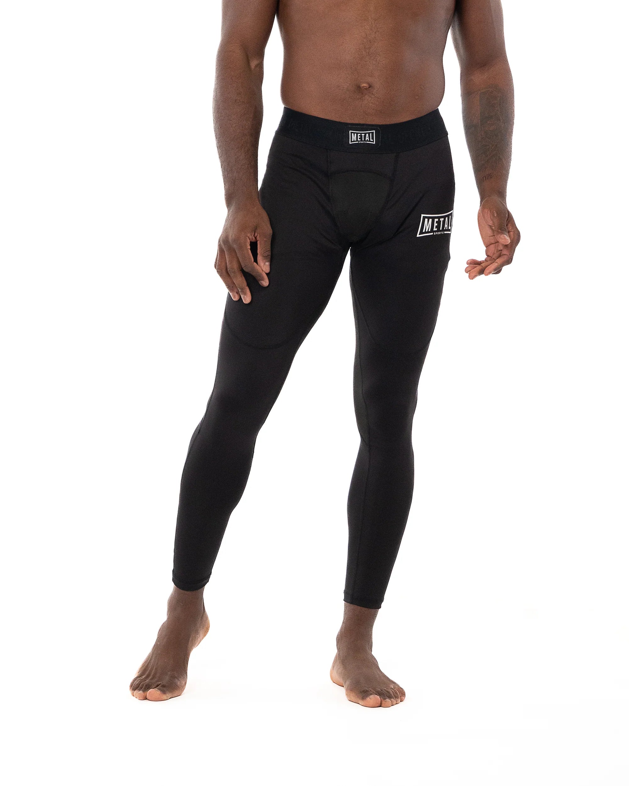 Legging Homme Metal Boxe - Noir