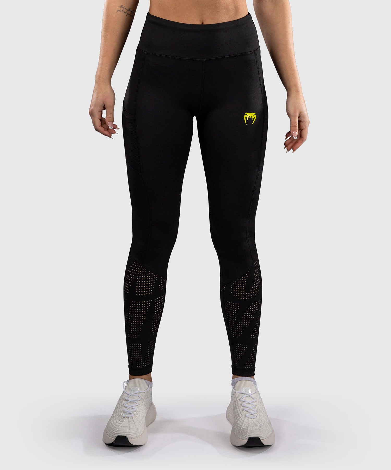 Legging Venum Lazer Pour Femme - Noir/Jaune