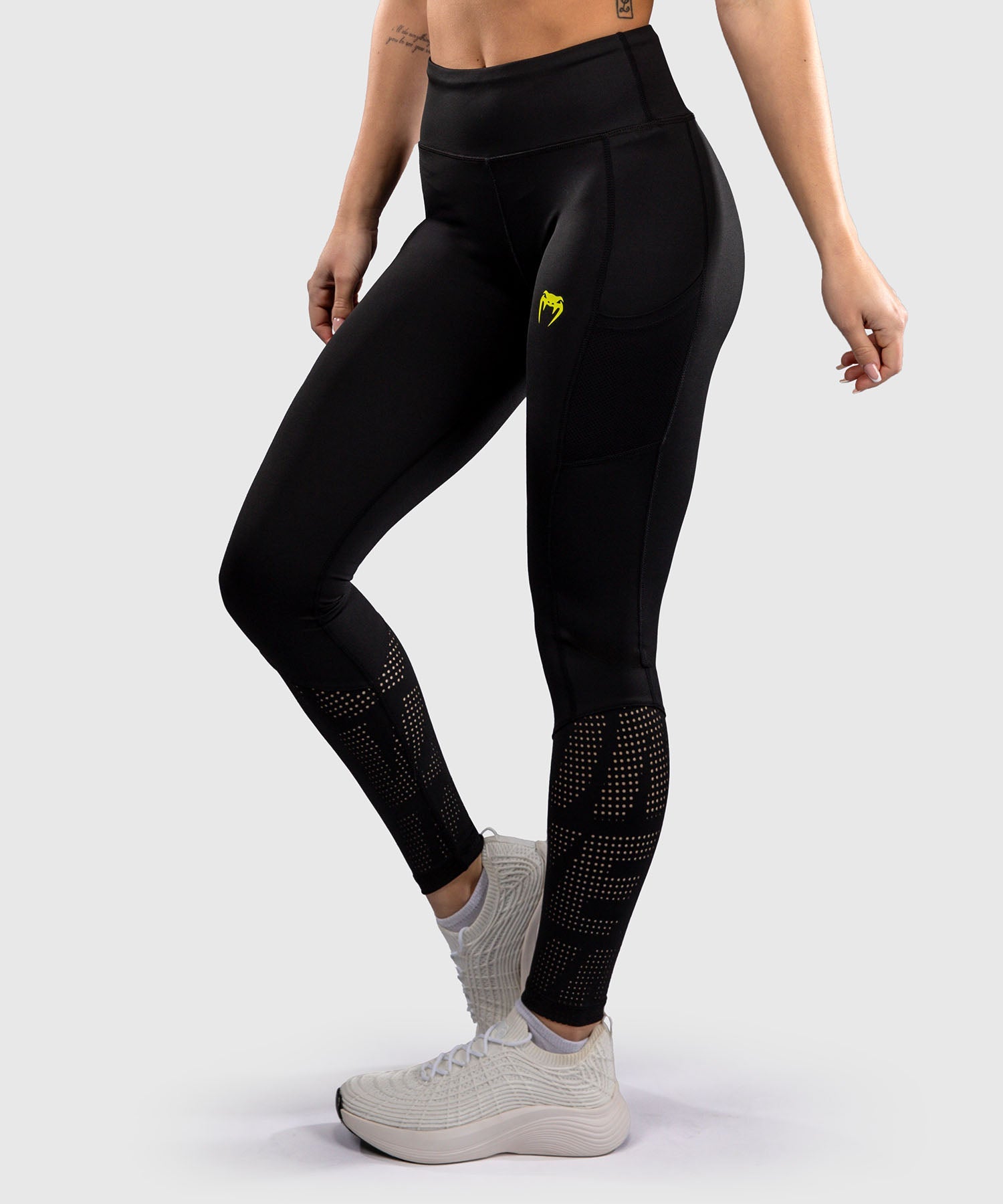 Legging Venum Lazer Pour Femme - Noir/Jaune