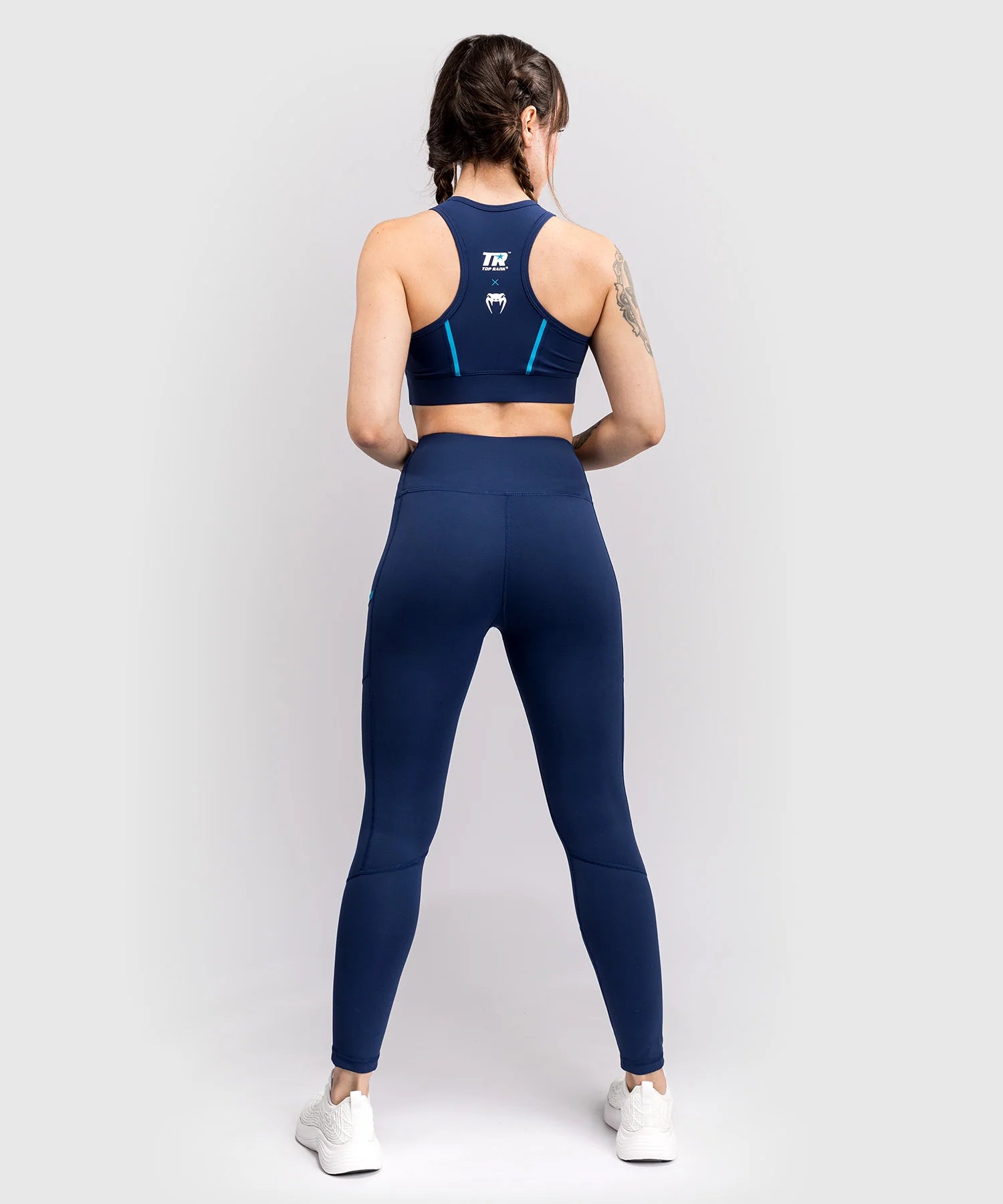 Leggins Femme 7/8 Venum X Top Rank Original  - Bleu Marine