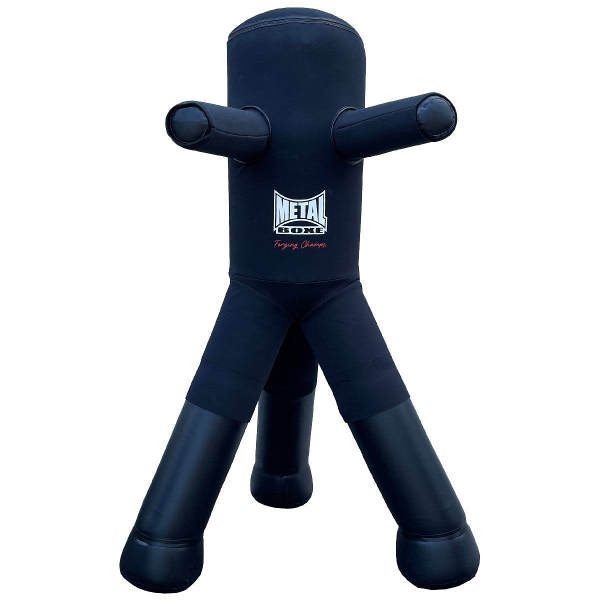 Mannequin de frappe auto-portant Metal Boxe Tri | Stable & réaliste