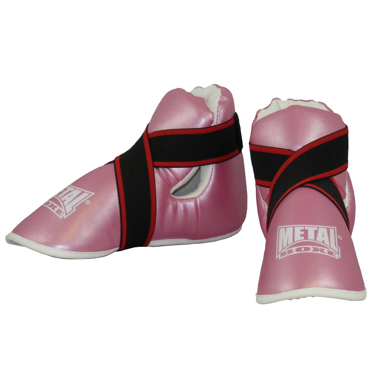 Protège-pieds Full Contact enfant Prima Metal Boxe rose