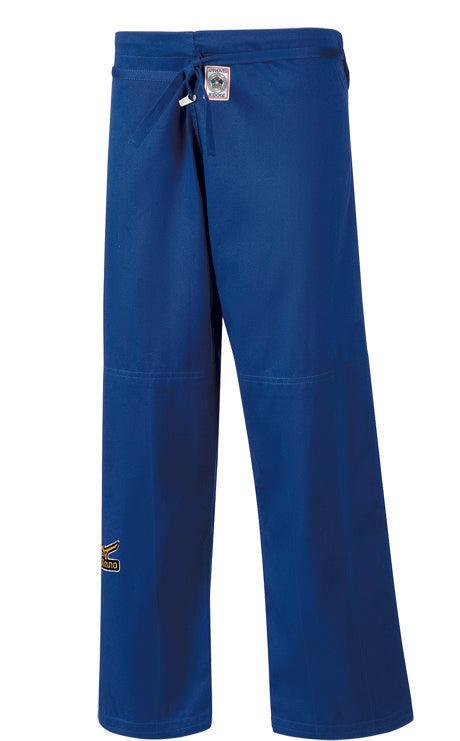 Pantalon de Judo Mizuno Yusho IJF - Bleu