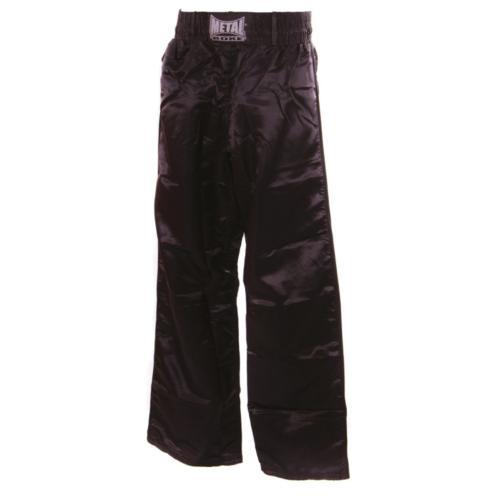 Pantalon Full Contact Metal Boxe MB59TN- Noir - Boutique des Arts Martiaux et Sports de Combat