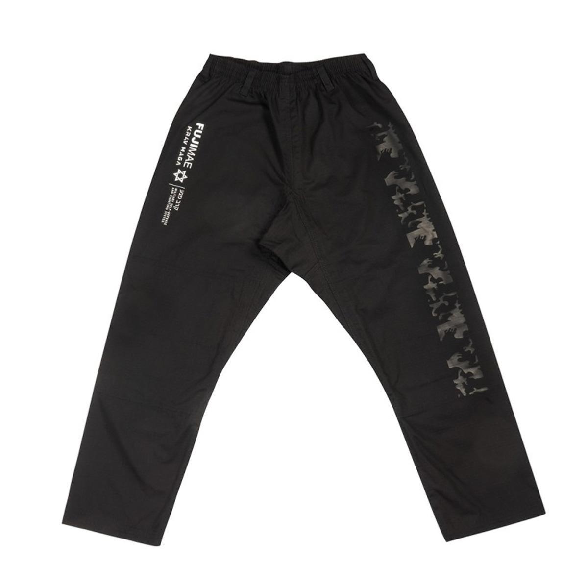 Pantalon de Krav Maga Fuji Mae - Noir - Boutique des Arts Martiaux et Sports de Combat