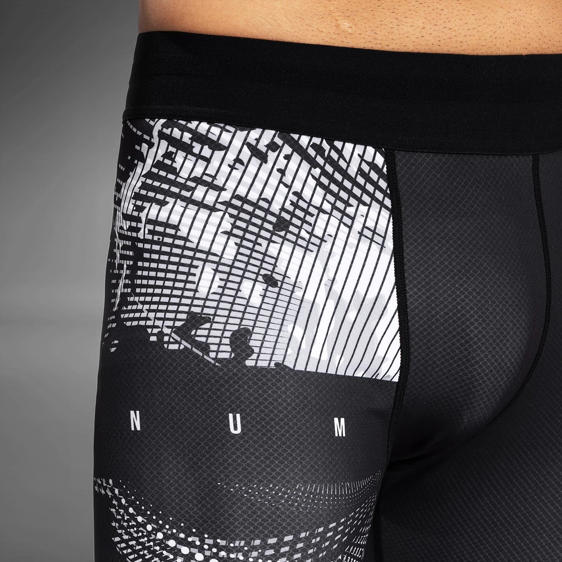 Pantalon de compression Venum Gorilla Jungle - Noir/Blanc