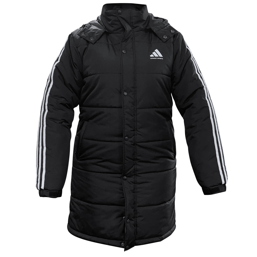Parka Longue Adidas Noir Boutique des Arts Martiaux et Sports