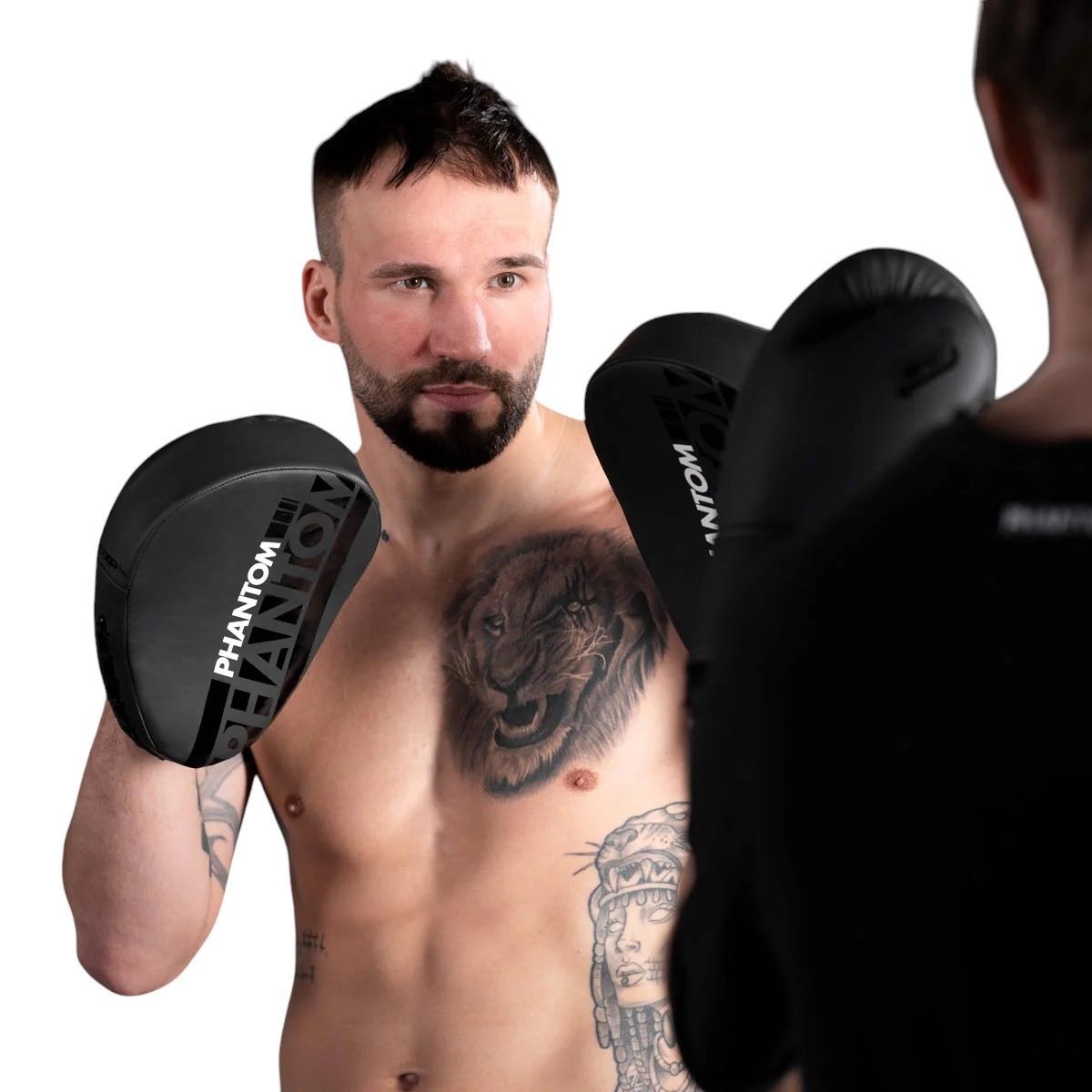 Pattes d’Ours APEX Phantom Athletics Noires – Boxe & Sports de Combat