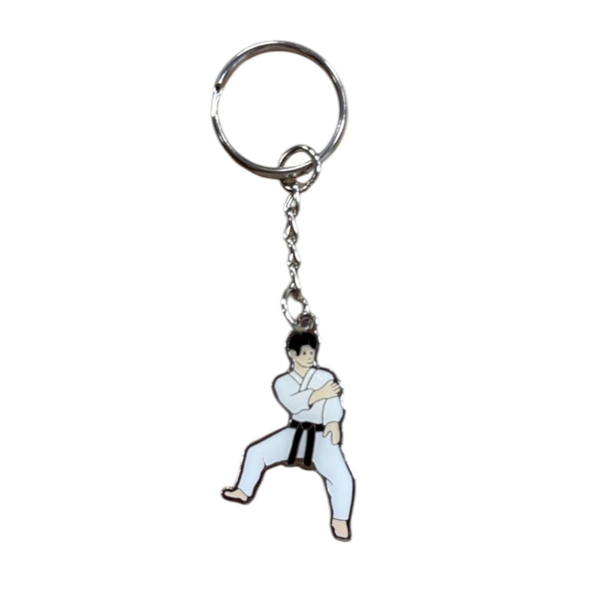 Porte-clés arts martiaux FUJIMAE : Judo et Karaté