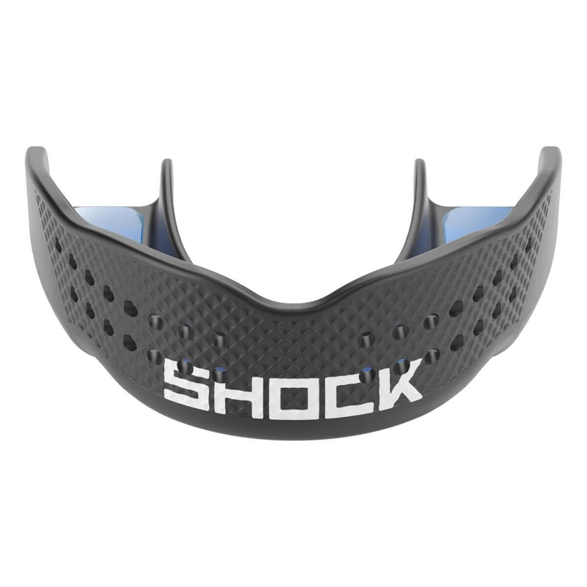 Shock Doctor 9353A Superfit Basketball Flavor Fusion Protège-dents Sans Bretelles Pour Adulte, Bleu Canneberge