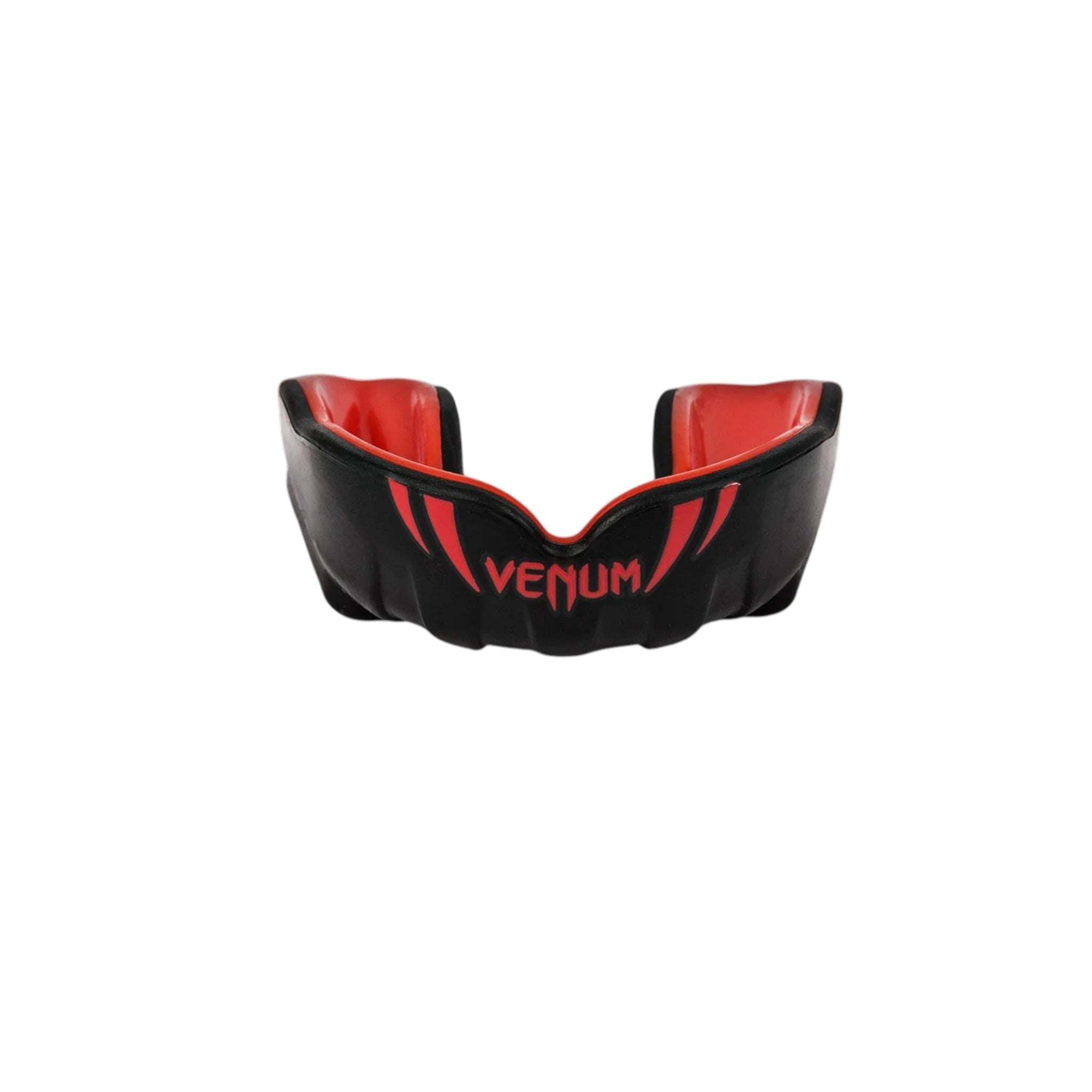 Protège-dents pour enfant Venum Challenger noir et rouge à deux couches pour sports de combat