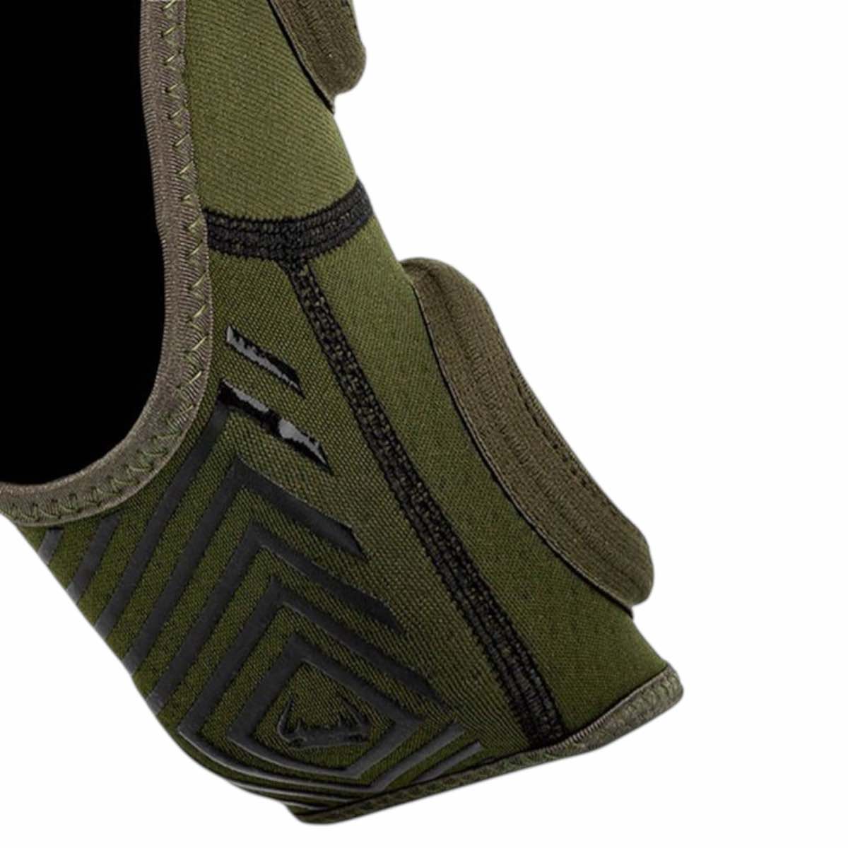 Protège-tibias Venum Kontact Evo – Kaki/Doré