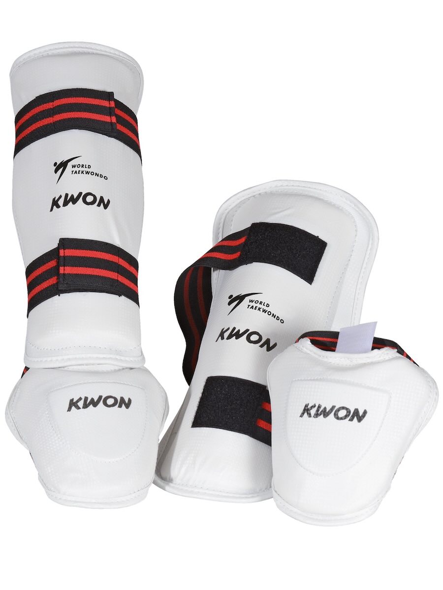 Protège Tibias-pieds Taekwondo Kwon WT - 40465