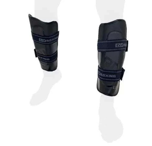 Protège-tibia RD BOXING HD V5 Noir – Sparring & entraînement