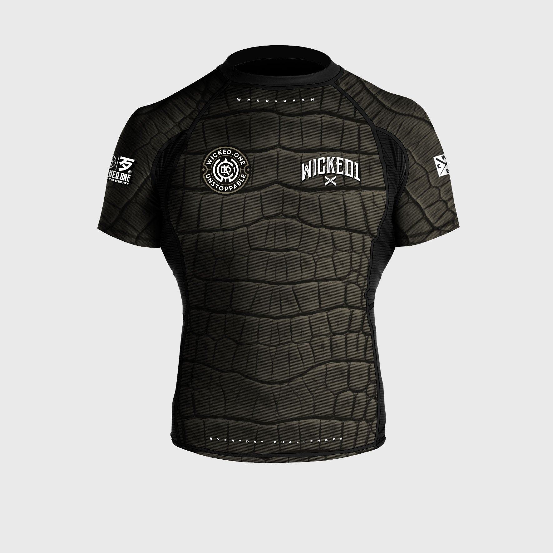 Rashguard manches courtes Wicked One - CAÏMAN Kaki