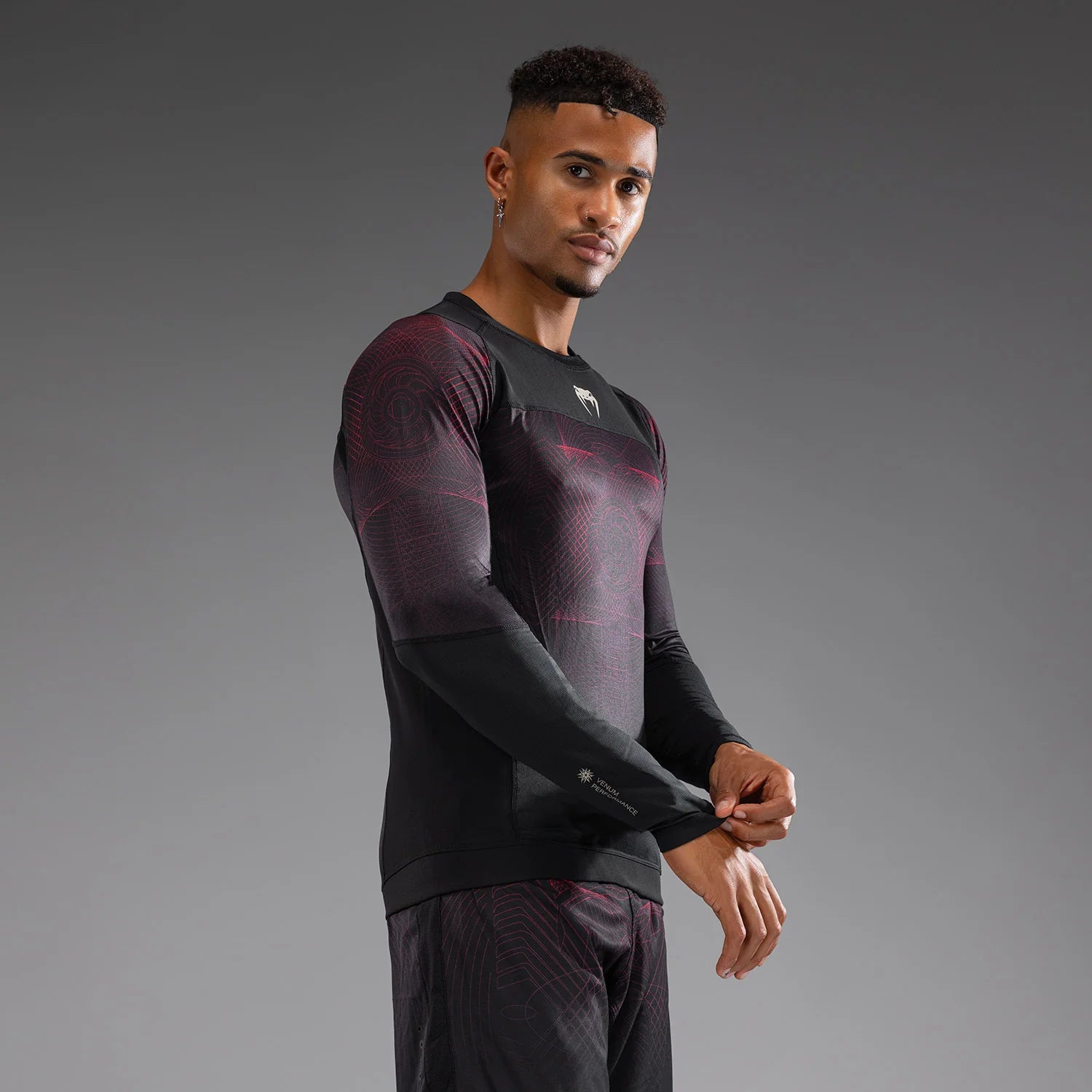 Rashguard Manches Longues Venum G-Fit Air - Noir/Rouge