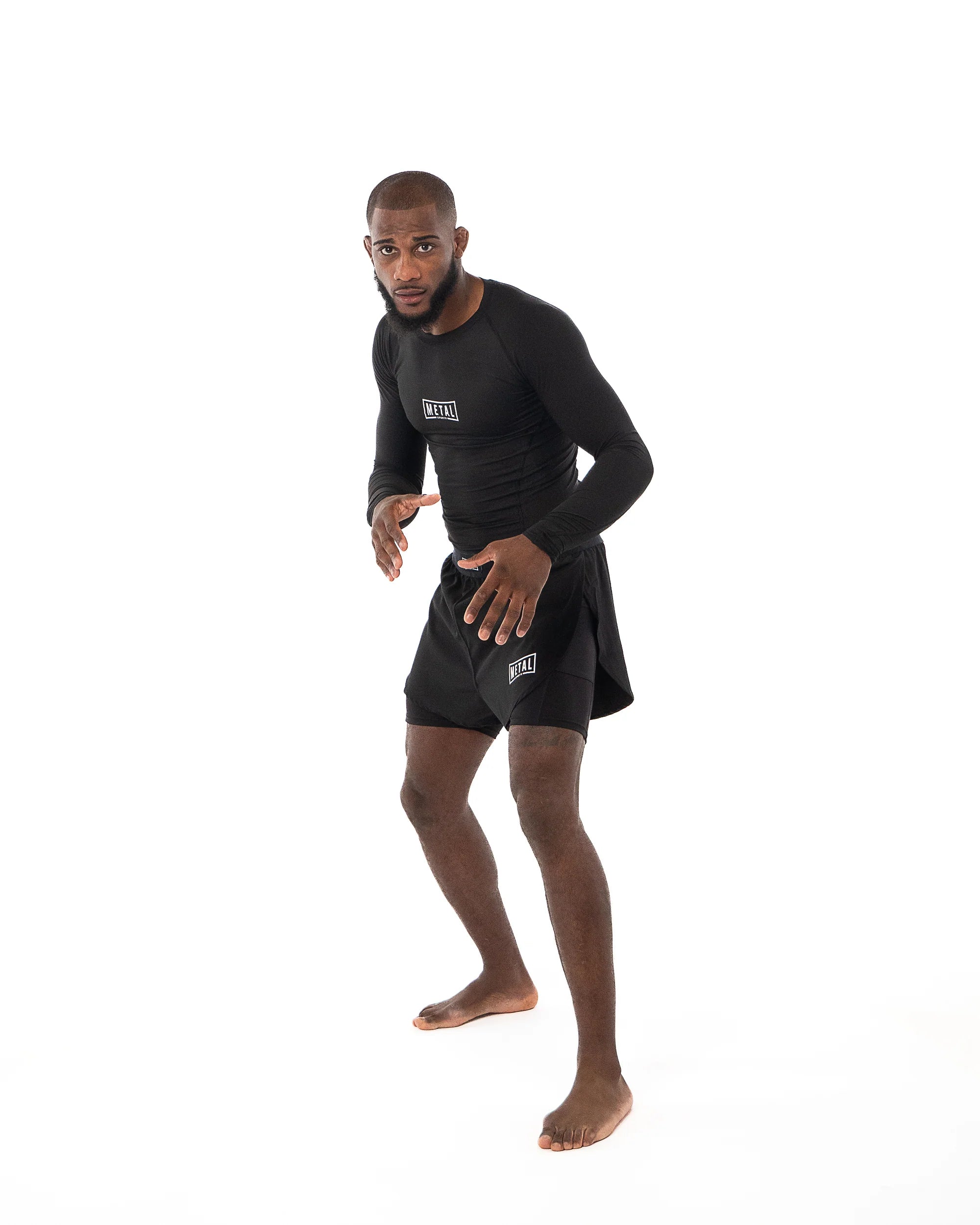 Rashguard Performance Manches Longues Metal Boxe