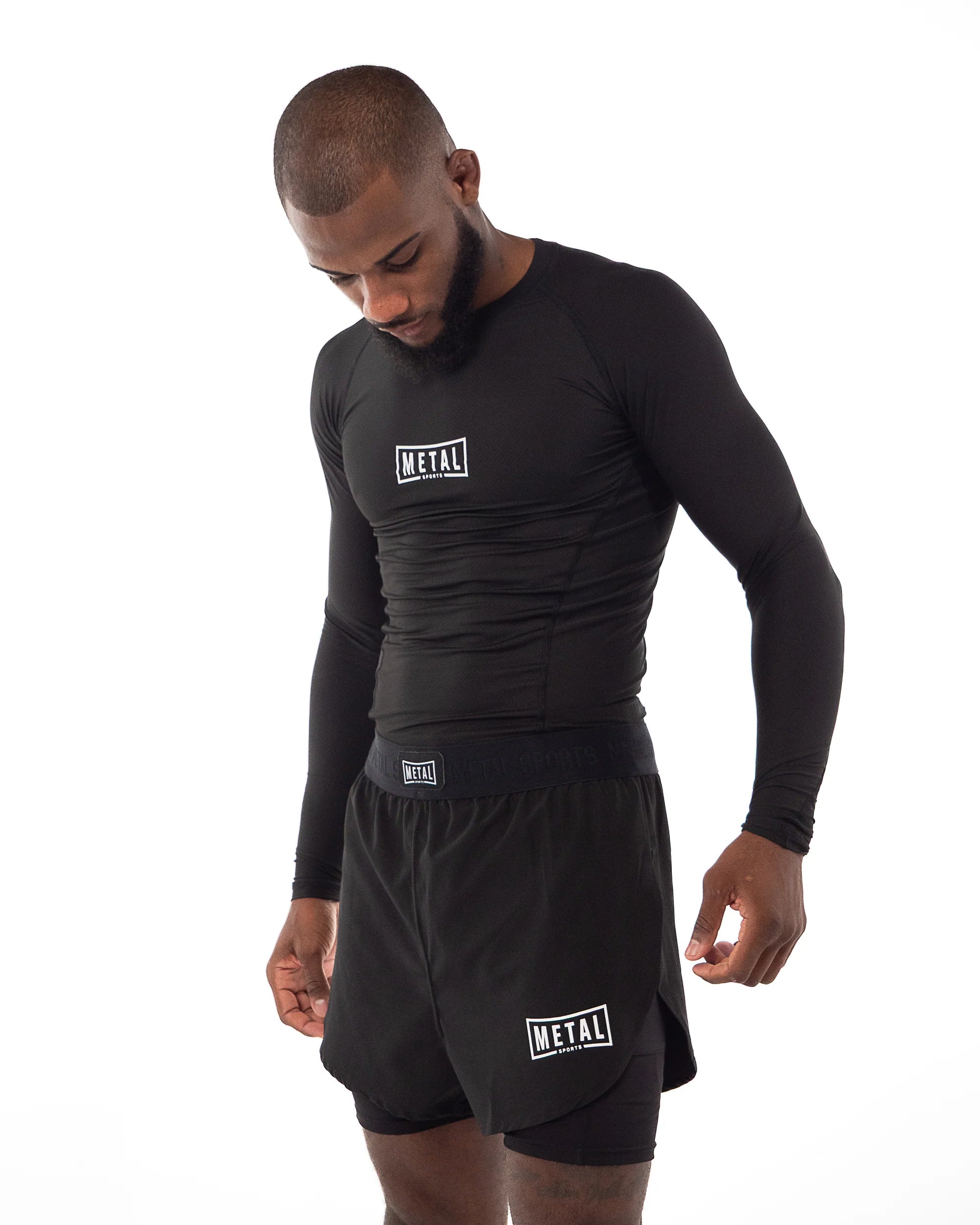 Rashguard Performance Manches Longues Metal Boxe