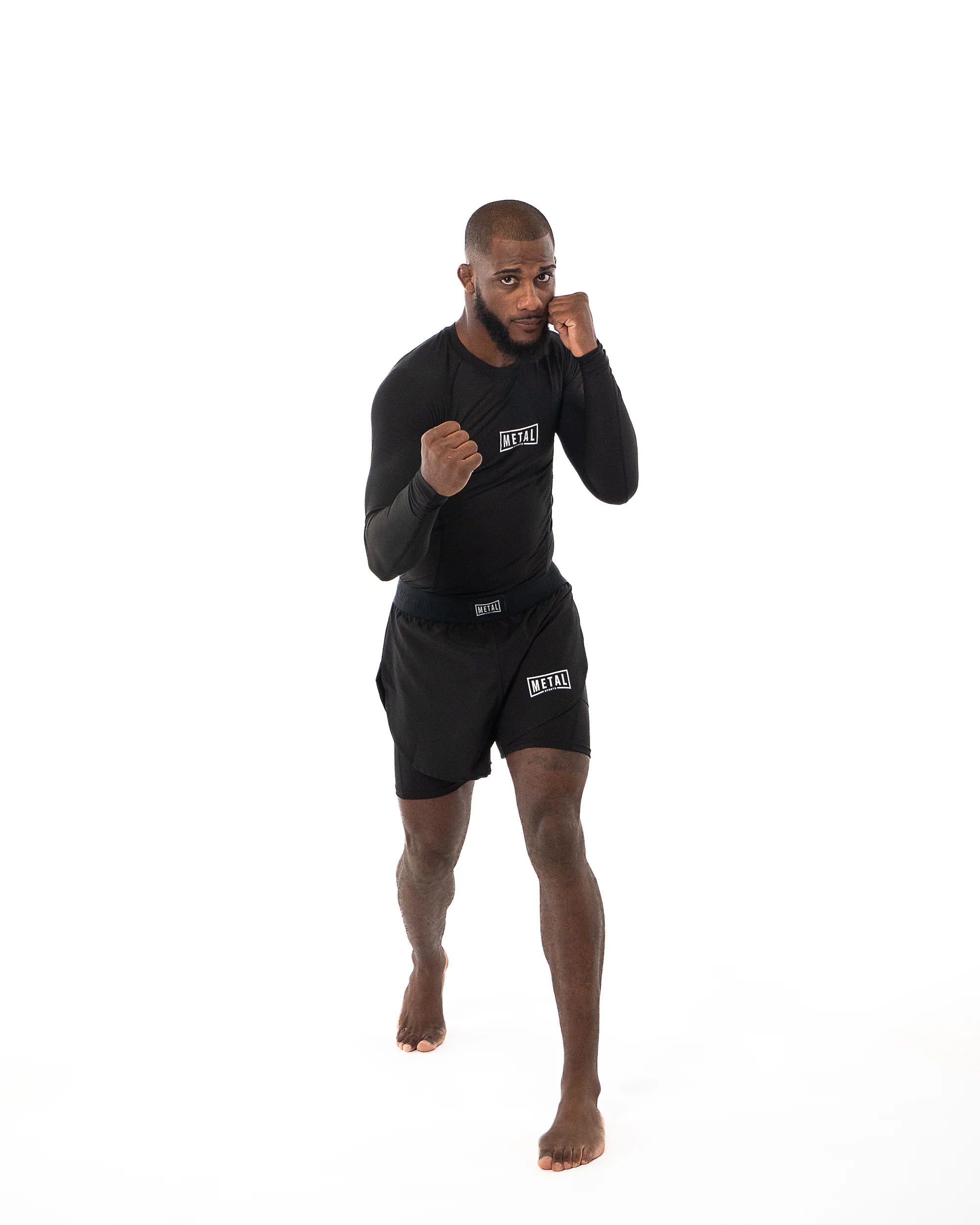 Rashguard Performance Manches Longues Metal Boxe