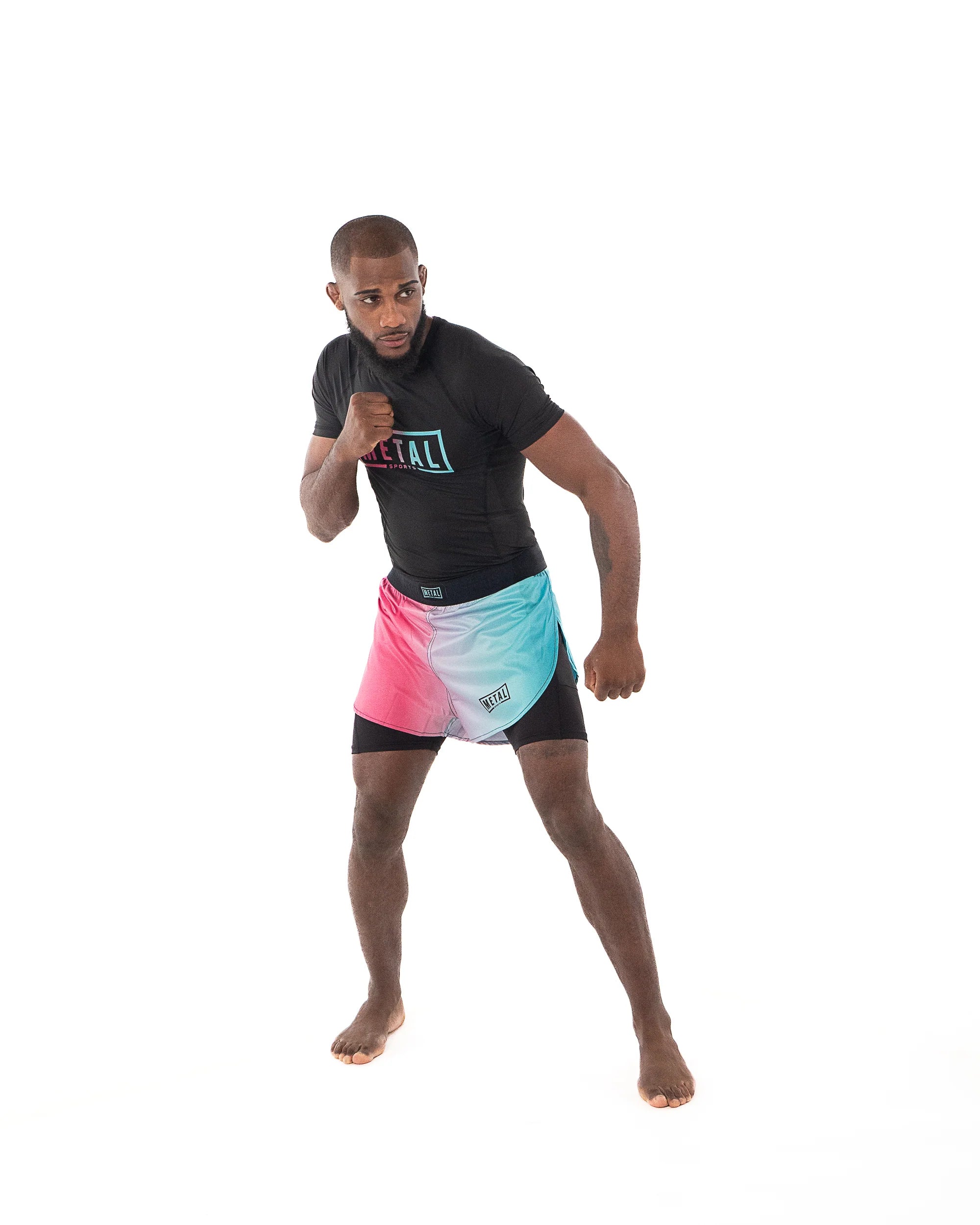Rashguard Performance Metal Boxe Miami Vice